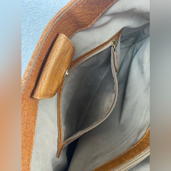 Brahmin - Snakeskin Embossed Shoulder Bag - Picture 11 of 16